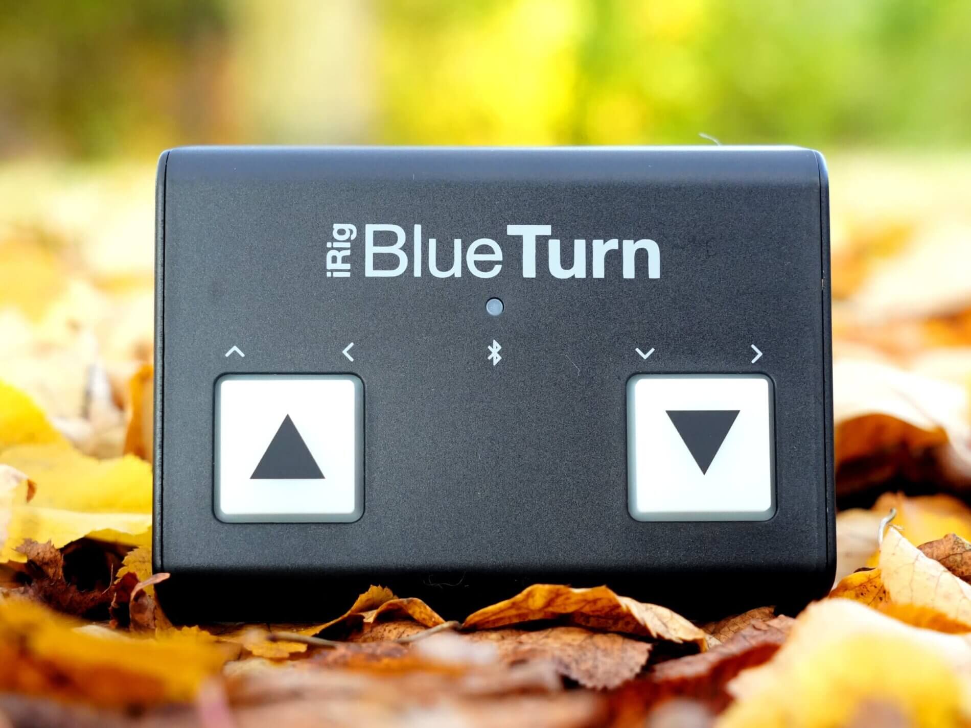 Fußpedal zum Seintenumblättern, Bluetooth Umblätterer für Tablet oder iPad - iRig Blue Turn (IK Multimedia)
