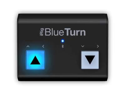 IK Multimedia, iRig BlueTurn - Bluetooth Pedal zum Seitenumblättern